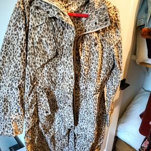 Pendleton animal print rain coat wind breaker
